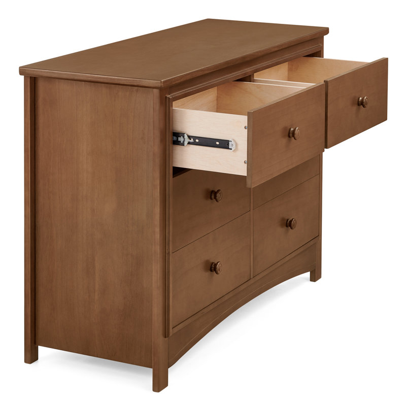 Commode 6 tiroirs Perry - Certifié Greenguard Gold, Châtaigne