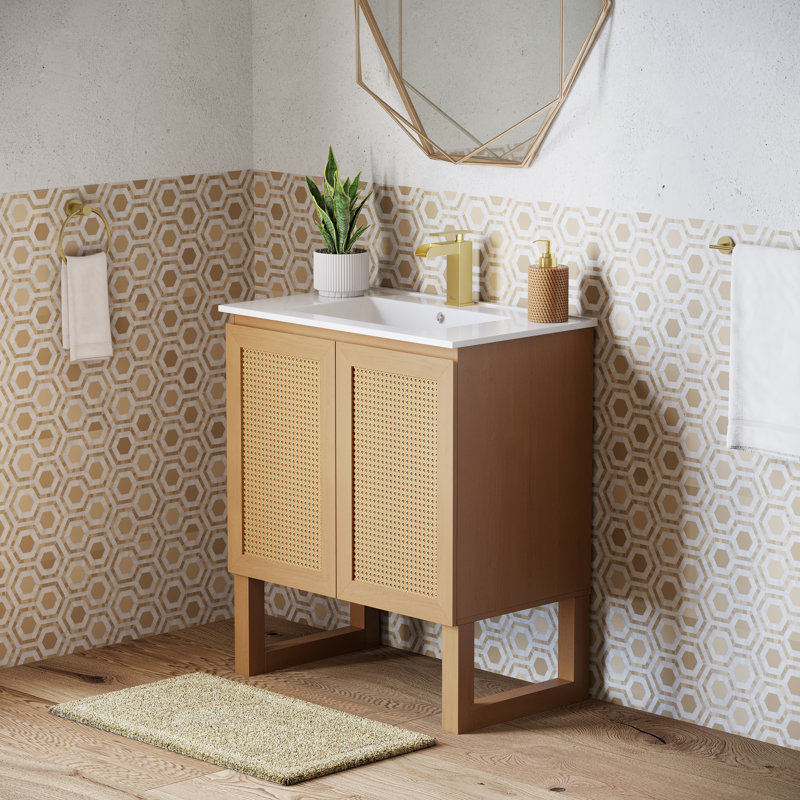 Meuble-lavabo simple avec plateau Arles 51,3