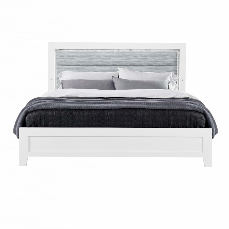 5 Pc Bedroom Set With Led, Queen