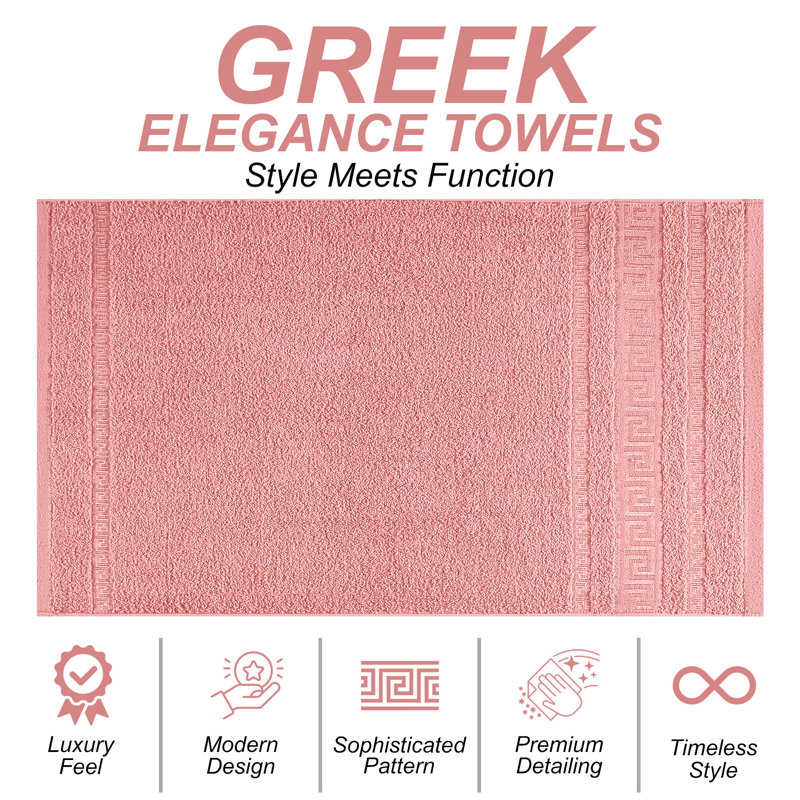 100% Cotton Ultra Light Washcloth, Pink