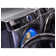 5.3 Cu. Ft. High Efficiency Smart Front Load Washer in Silver/Black