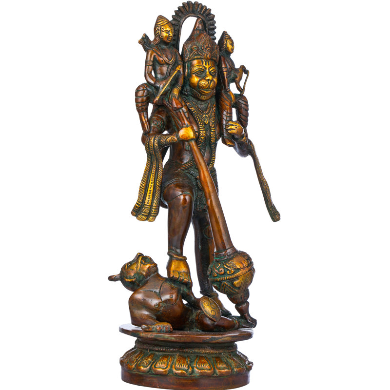 Hanumanji sauve Rama Lakshman de Mahiravan, Double Chola