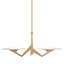 Luminaire suspendu linéaire à 2 lumières Down the Wrong Path - laiton Kisser - P 10 po x l 59 po x H 22 po-128783416-129103848
