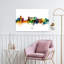 Rome, aquarelle, horizon, architecture contemporaine, art mural-1189257845