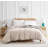 Vilano Springs ® Oversized Down Alternative Comforter with piped Edging and corner loops, Easy care-420232233-420232249