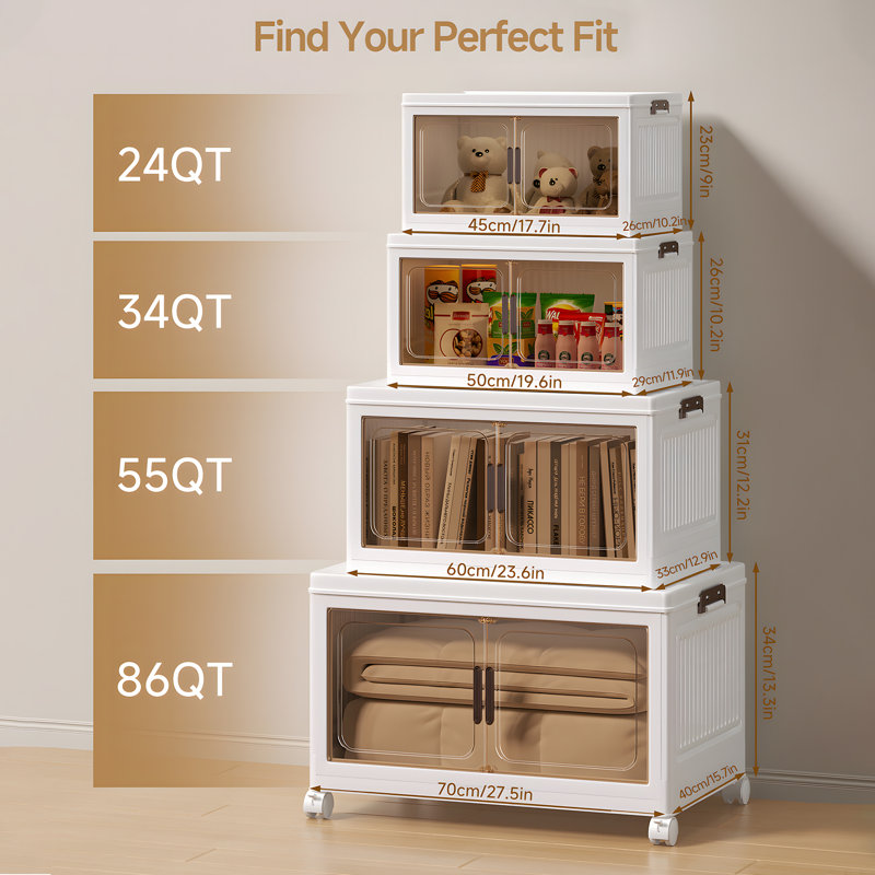 Pull Out Drawer, 4 layers - 90 Litres 