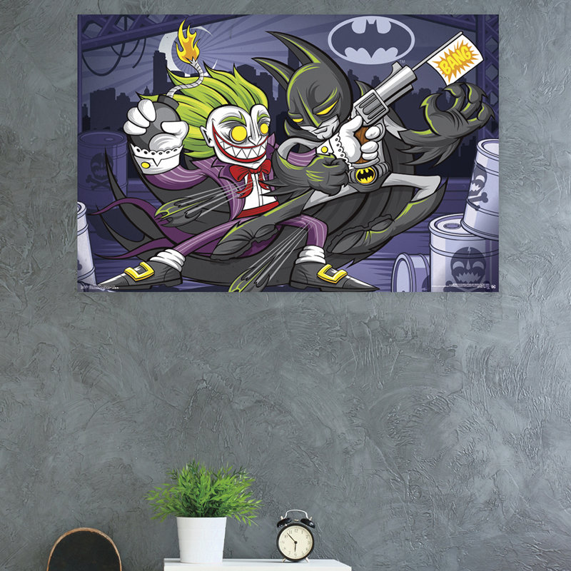Impression sur papier batman-bang