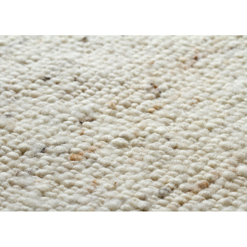 Charley Solid Colour Hand Woven Flatweave Area Rug, Square 200cm