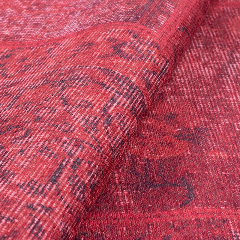 Premium Machine Washable Carpet, 4.6 x 6.2 Feet, 100% Polyester, 1850 g/m² | Pile Height: 0.2 Inches | Eco-Friendly Recycled Poly Cotton Underside | Perfect for Living Room, Bedroom, and High-Traffic Areas