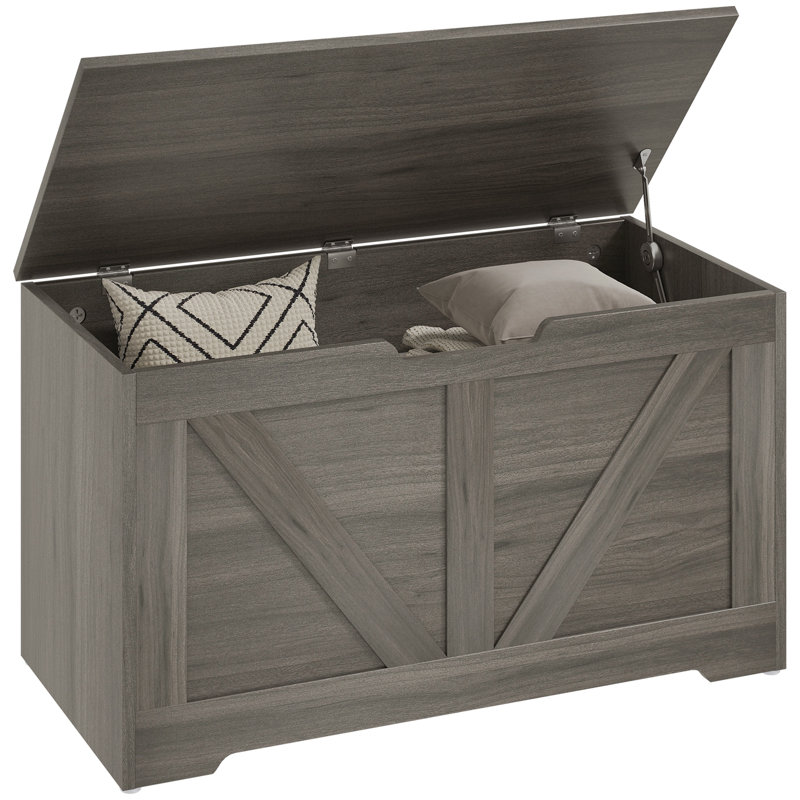 Storage Chest, Charcoal Grey