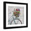 «Fresh Flowers Bicycle» de Basilios, impression encadrée-793304634-793304626