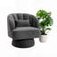 Upholstered Swivel Accent Chair-1578170367