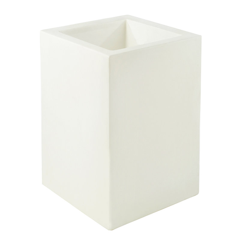 Pot de fleurs en résine Nano, H 11 po x l 5,5 po x P 5,5 po, Glace