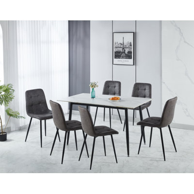 Deitrick Dining Set (6-Seater Set)