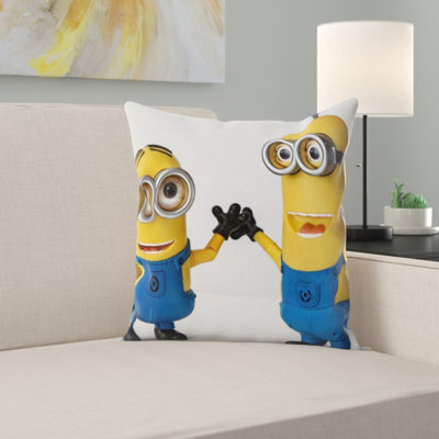 Dancing Dave Minion Throw Pillow