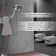 Shower Head Combo with Two Spray Setting, Fixed Shower Head and Handheld, Brushed Nickel