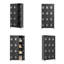 Armoire de rangement 12 portes 12 pouces