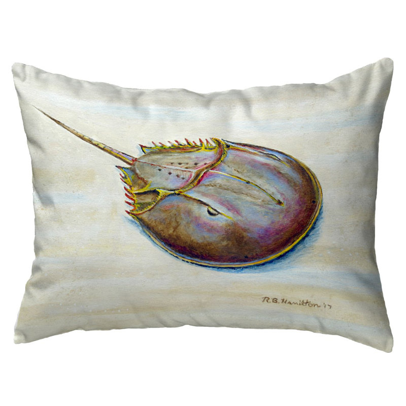  Coussin lombaire intérieur / extérieur Horseshoe Crab