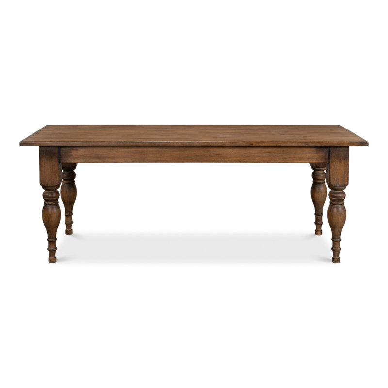 Gabby Pine Wood Dining Table