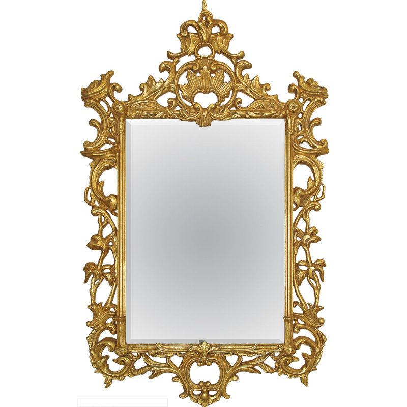 Penhaupt Flat Beveled Wall Mirror, 58" x 36"