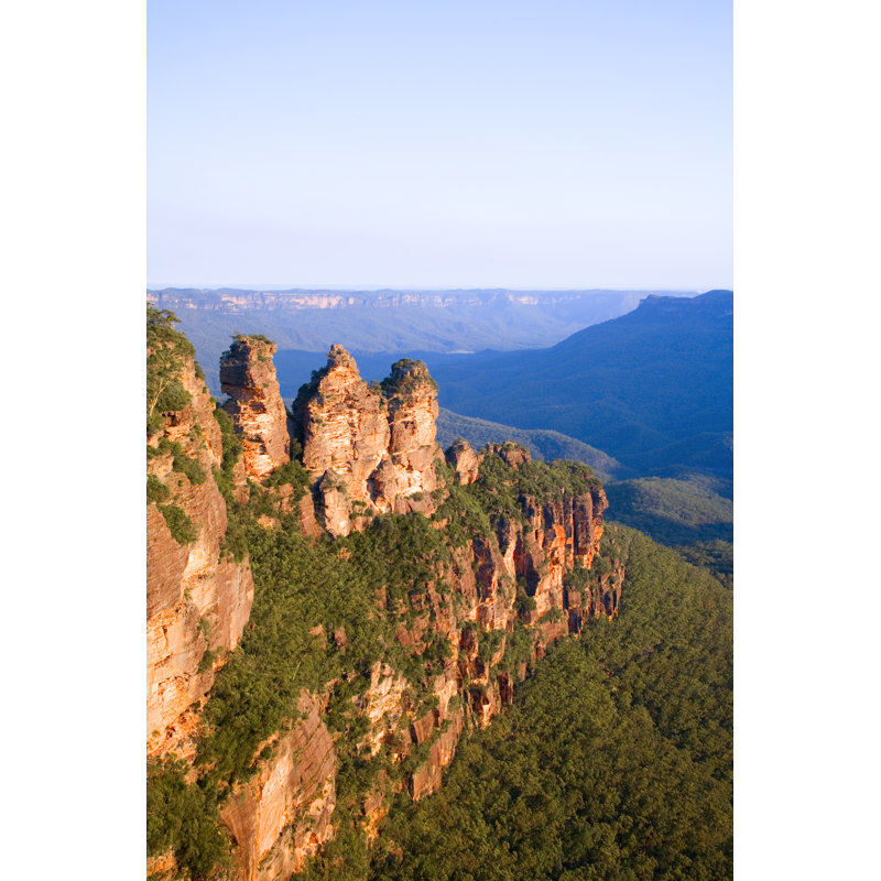 Echo Point, Australia - Wrapped Canvas Print, 122cm H x 81cm W