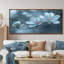Blanc, gris, nuit, Nirvana, magnolia photo I - Magnolias, art mural-1163101725-1163101717