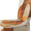 Chaise d'appoint abstraite moderne transitionnelle rembourrée - Chaise d'appoint en terre cuite Balance V-36178849