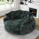 Oversized Bean Bag Sofa - Large Round Loveseat With Pillows