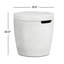 Eldora 20" Round Concrete Propane Tank Cover and Side Table by Real Flame-592982330
