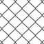 80cm H x 2500cm W Steel Border Fencing