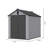6*8ft Outdoor Tool Shed - Spacious, Rainproof Storage 6x8ft With Spacious Interior Plastic