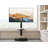 Glass Bottom Removable Tv Stand, Suitable For 32-60 Inch