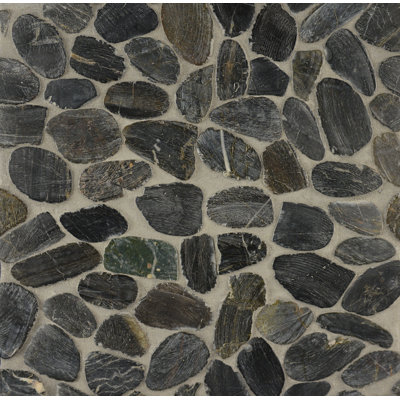 Hemisphere Pebble Random Sized Stone Tile in Batuan