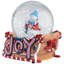 Boule à neige de Noël 5,25 "Musical" Joy "Snowmen and Gingerbread