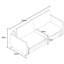Bronte 3 Seater Fabric Sofa Bed-118705857