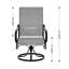 Fauteuil de patio extérieur en acier Angeli-1150966397