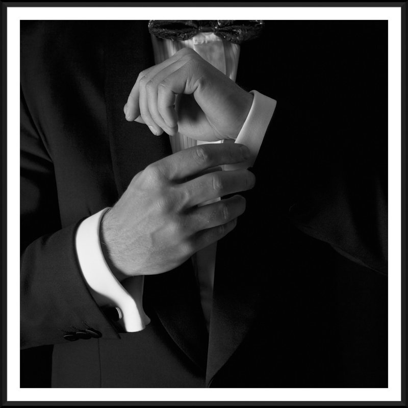 Man In Tuxedo Giclee Print by Getty Images