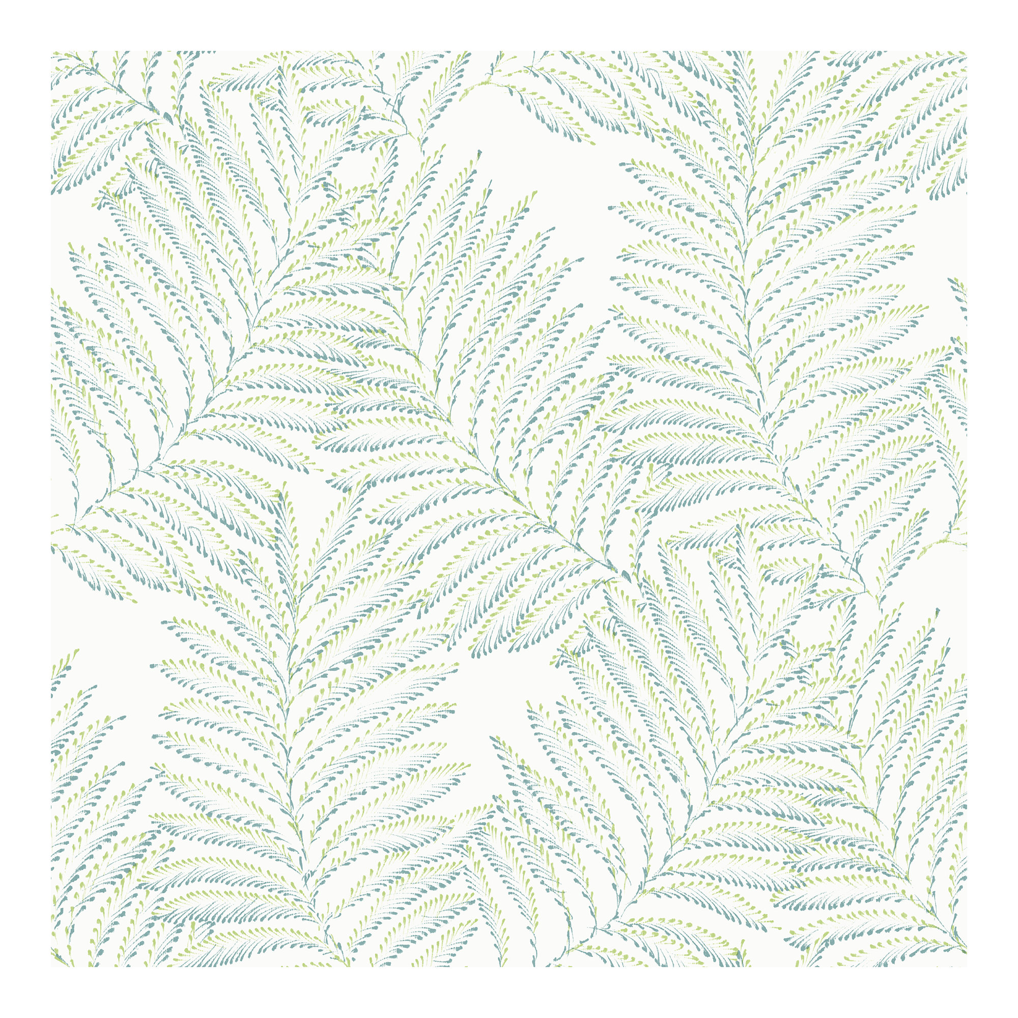 Palmina Modern Floral Wallpaper, Green