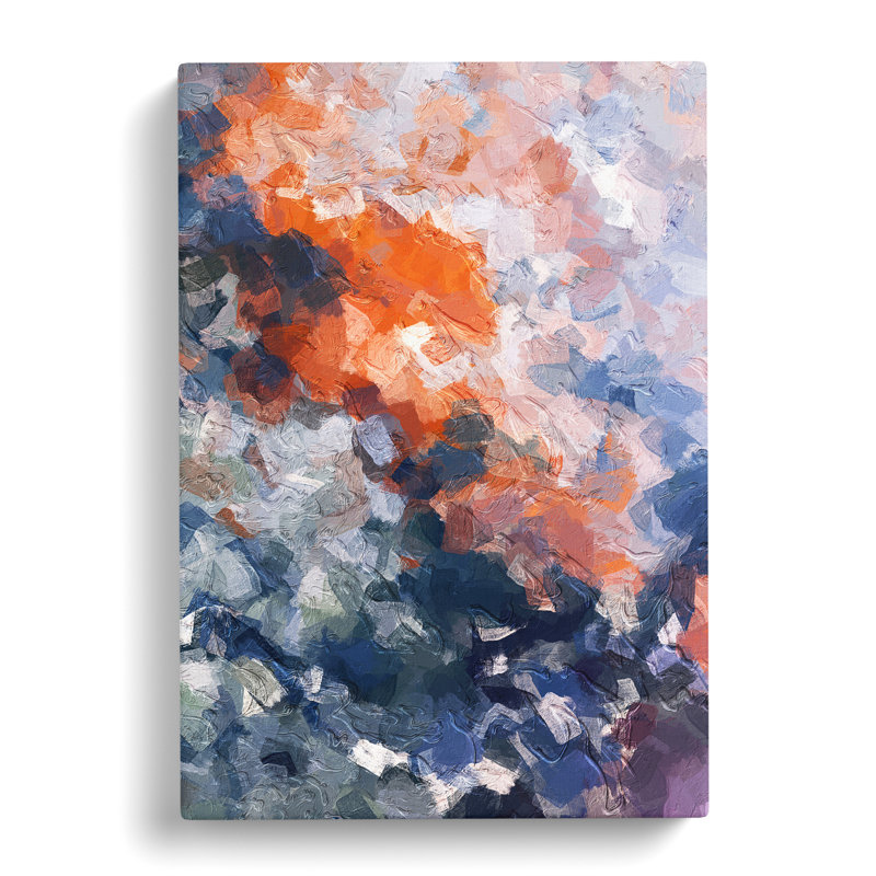 Our Theme Abstract - Wrapped Canvas, 76cm H x 50cm W x 3cm D