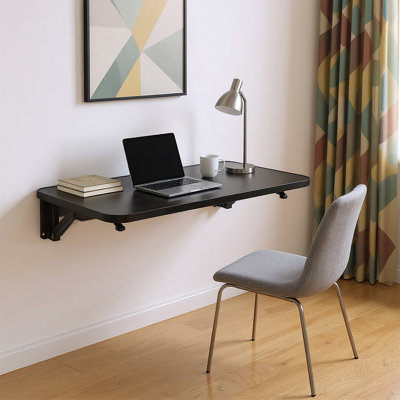 Metal Base Floating Desk