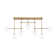 Anusca 7 - Glass Modern Orb Linear Chandelier