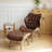 Jeyshan Upholstered Lounge Chair and Ottoman-1975194186