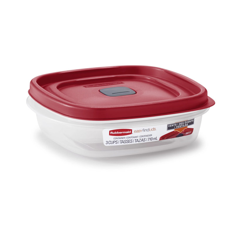 Contenant alimentaire 3 tasses