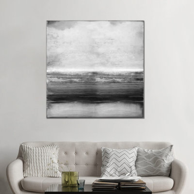 Highlighted Gray - Wall Art Print - Wrapped Canvas