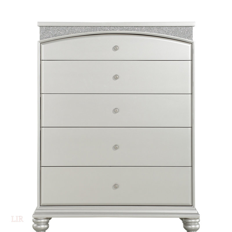 Commode à finition platine Maverick