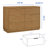 Delta Children Forever Natural 6 Drawer Dresser - Fully Assembled, Acorn-101322755
