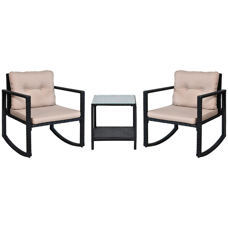 2 - Person Patio Dining Set Table,