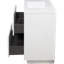 Meuble-lavabo autoportant avec lavabo intégré et comptoir en résine de pierre-2113912172