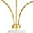 Decriel 3-Light Dimmable Dining Room Chandelier