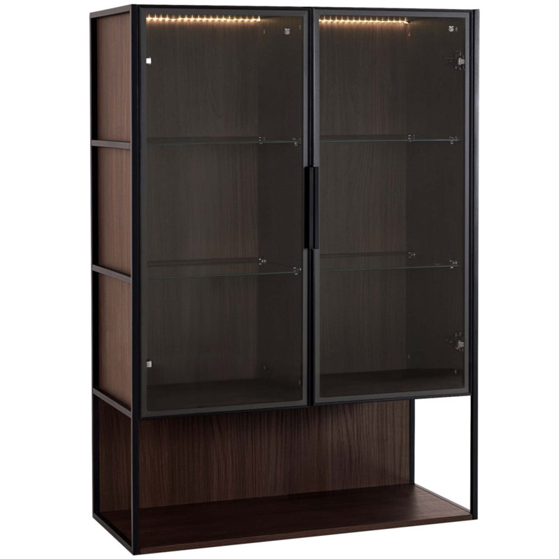 Vitrine lumineuse autoportante 51,2 po